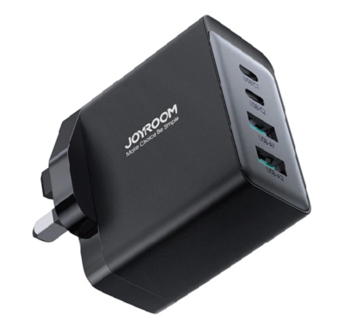 Joyroom - Joyroom Väggladdare USB-A/USB-C med USB-C Kabel - Svart