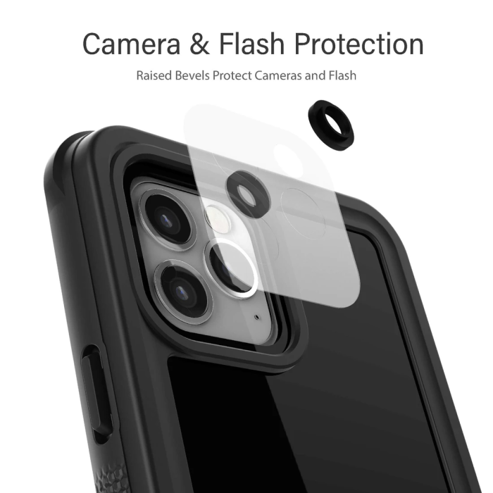 UTGATT5 - Ghostek Nautical3 Vattentätt skal till iPhone 12 & 12 Pro - Svart