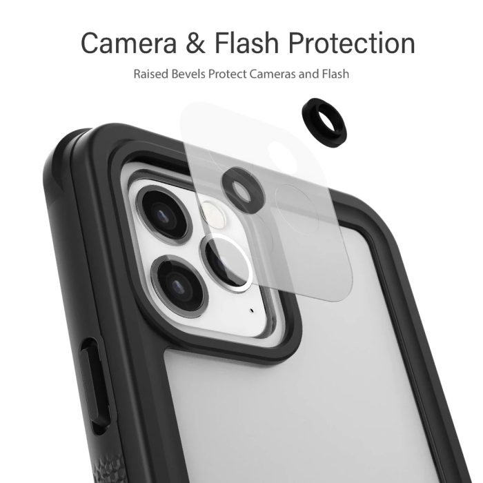 UTGATT5 - Ghostek Nautical3 Vattentätt skal iPhone 12 & 12 Pro - Transparent