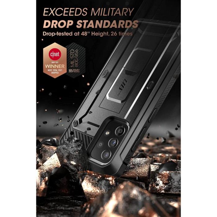 SupCase - Supcase - Unicorn Beetle Pro Mobilskal Galaxy A52/A52S 5g - Svart
