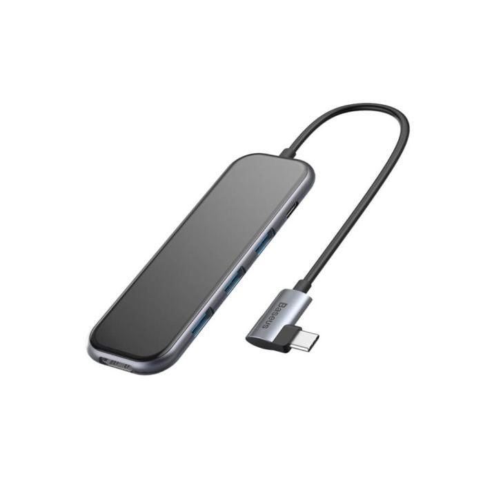 UTGATT1 - Baseus Multi-funktional HUB USB-C3xUSB 3.0 Grå