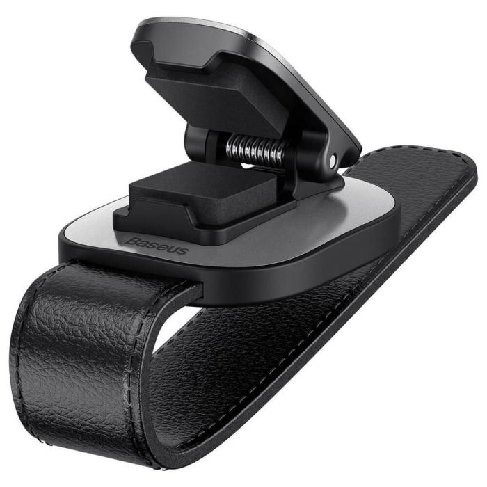 BASEUS - Baseus platinum vehicle eyewear clip clamping type Silver