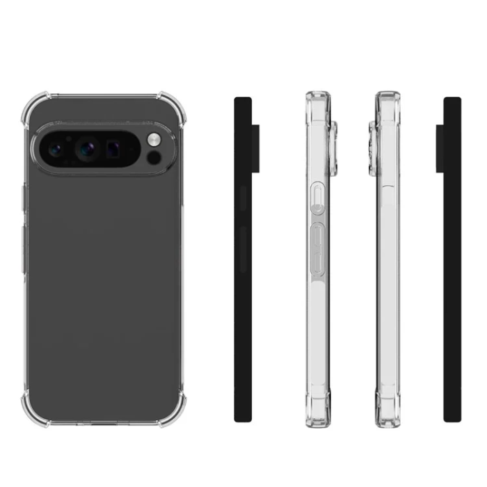 OEM - Google Pixel 9 Pro XL Mobilskal Anti-Shock 2mm - Transparent