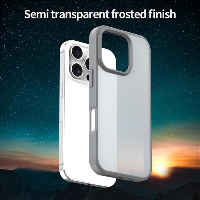 A-One Brand - iPhone 16 Pro Max Mobilskal Skin Touch Matte - Silver