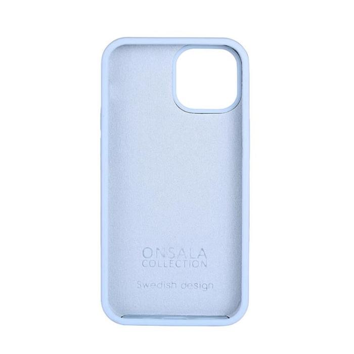 Onsala - Onsala Mobilskal Silikon iPhone 13 Mini - Ljusblå