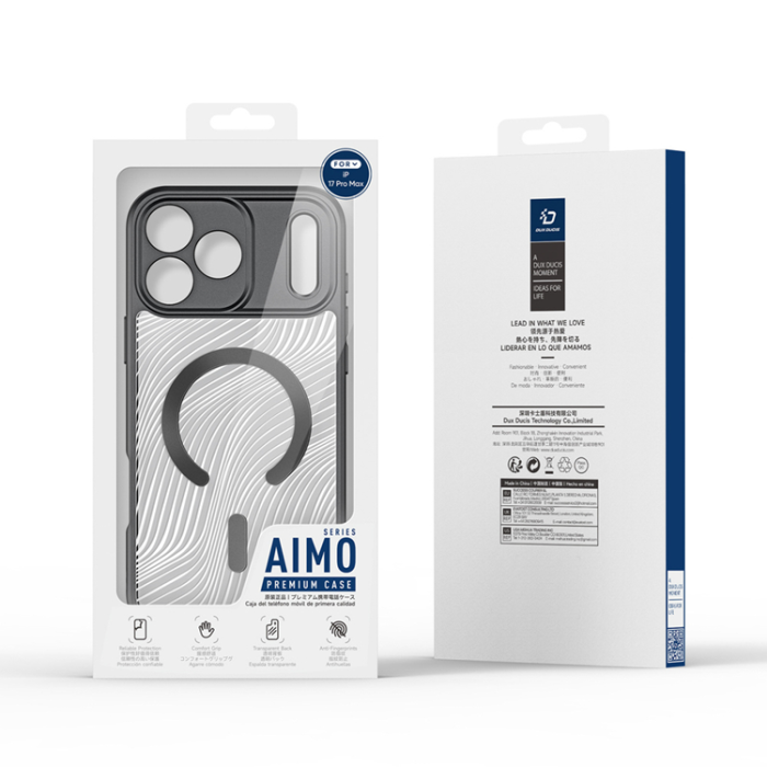 Dux Ducis - Dux Ducis iPhone 17 Pro Mobilskal MagSafe Aimo - Svart
