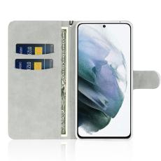 OEM - Samsung Galaxy A37 Pl&aring;nboksfodral Konstl&auml;der Kortfack Glittrig - Svart