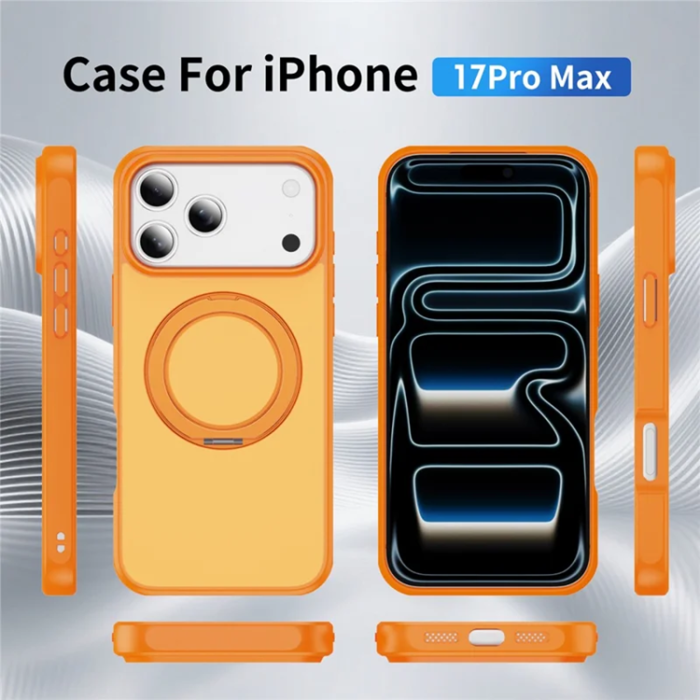 A-One Brand - iPhone 17 Pro Max Mobilskal Anti Drop Kickstand