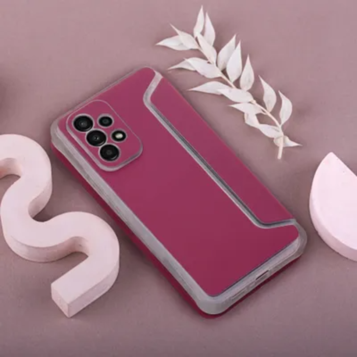 OEM - Galaxy S23 FE Plånboksfodral Piano - Magenta