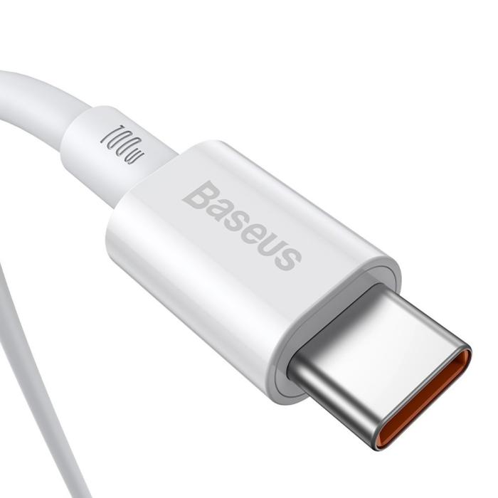 UTGATT5 - Baseus Superior Kabel USB-C 100W 5A 20V 1m - Vit