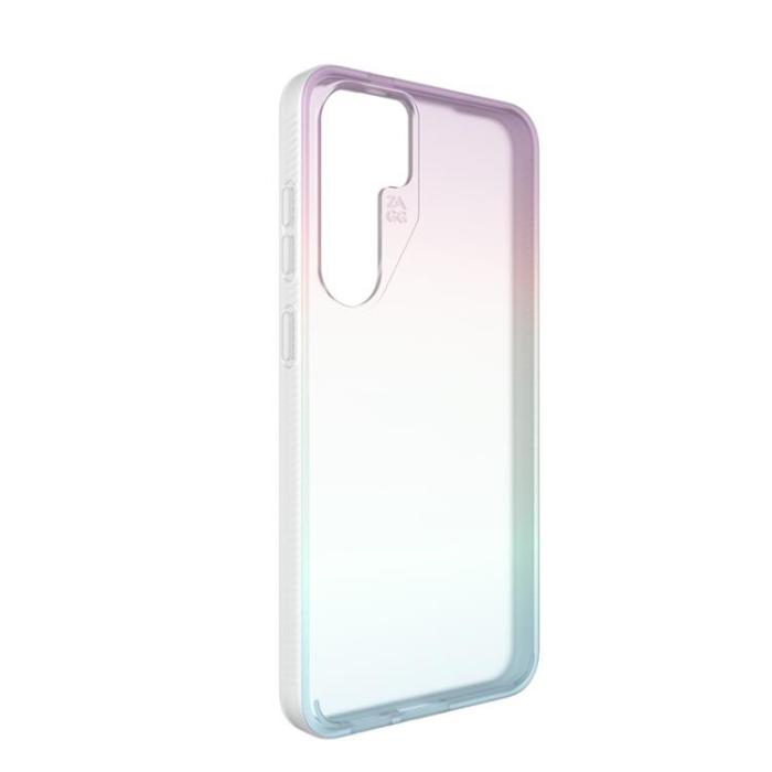 Zagg - ZAGG Galaxy S24 Plus Mobilskal Milan - Grön/ Iridescent