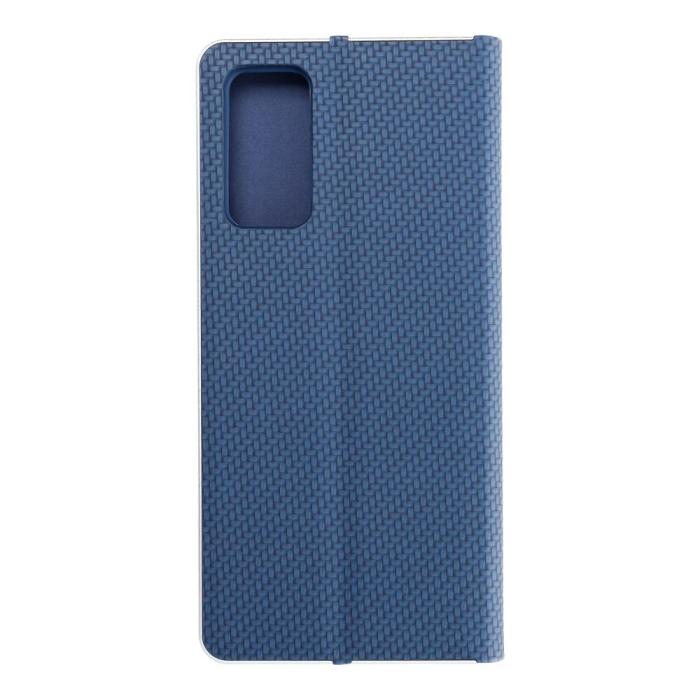 OEM - Forcell Galaxy S20 FE 4G/5G Fodral Luna Carbon - Blå