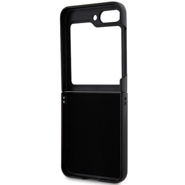 KARL LAGERFELD - KARL LAGERFELD Galaxy Z Flip 5 Mobilskal Saffiano Karl&Choupette Pin