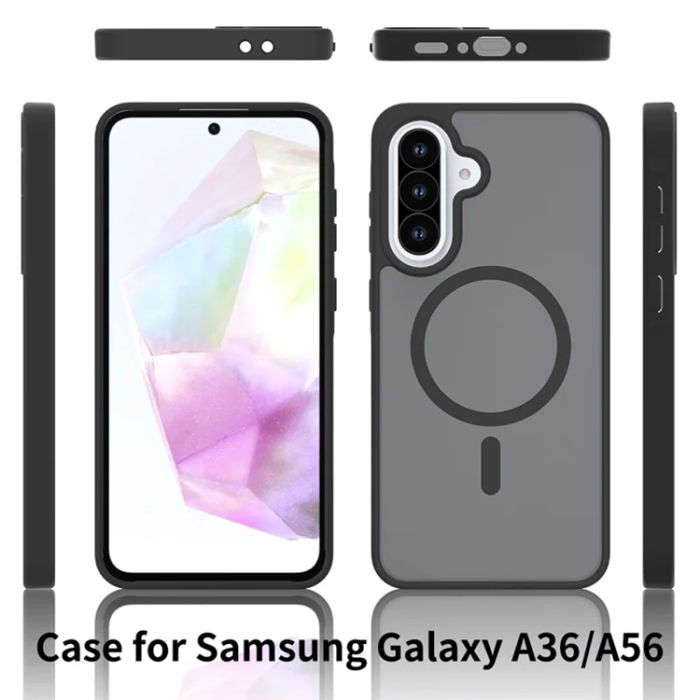 Boom of Sweden - BOOM Galaxy A36/Galaxy A56 Mobilskal Magsafe Acrylic TPU - Svart