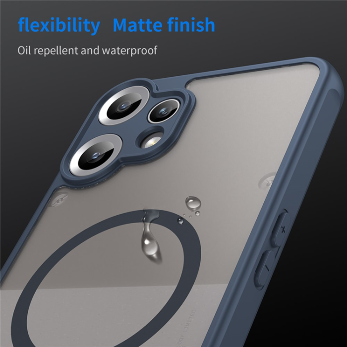 A-One Brand - Nothing CMF Phone 2 Pro Mobilskal MagSafe Anti Drop - Blå