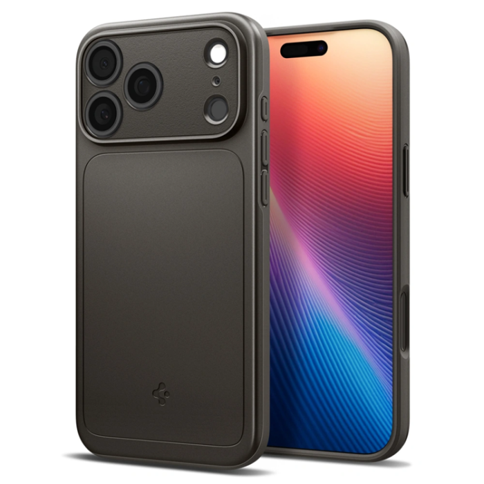 Spigen - Spigen iPhone 17 Pro Mobilskal Magsafe Thin Fit - Gunmetal