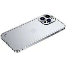 OEM - iPhone 14 Pro Max Skal Metall Slim - Silver