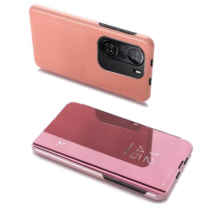 OEM - Clear View Fodral Xiaomi Poco J2 - Rosa