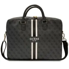 Guess - Guess Datorfodral 16'' Printed Stripes - Svart