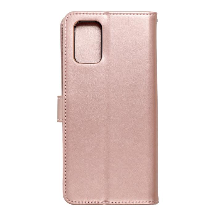 UTGATT1 - Forcell MEZZO Plånboksfodral till Samsung Galaxy A03s - Träd Roséguld