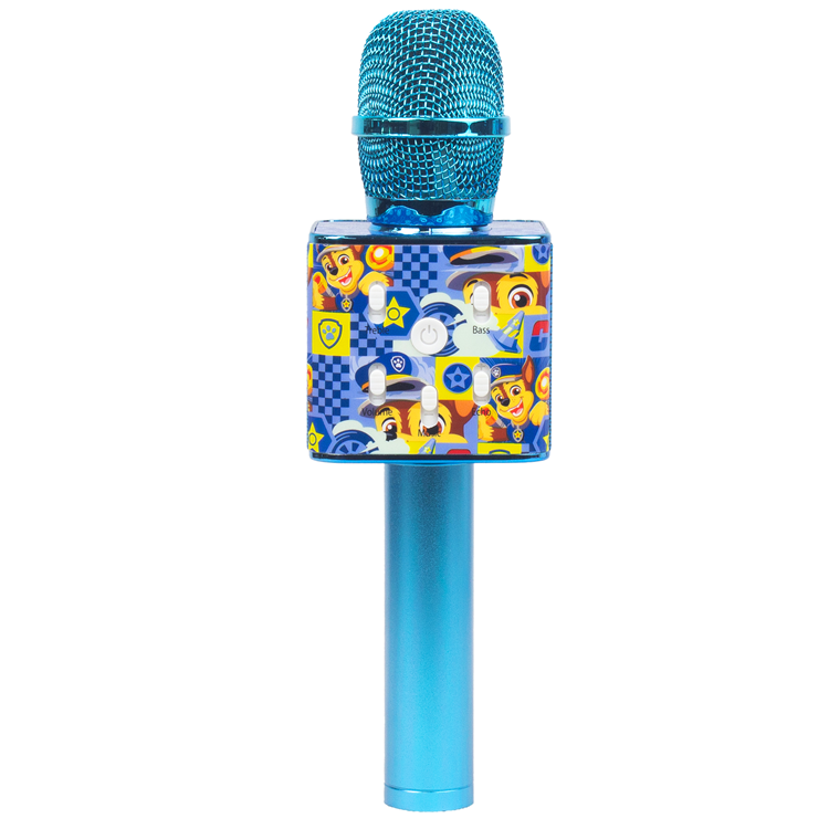 Paw Patrol Karaoke Bluetooth-Mikrofon med Högtalare - Blå | 249 | AlltMobil
