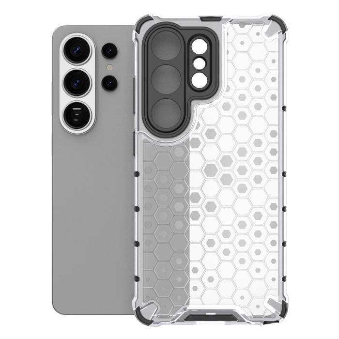 OEM - Mobilskal till Samsung Galaxy S26 Ultra Plast Honeycomb Form - Grå