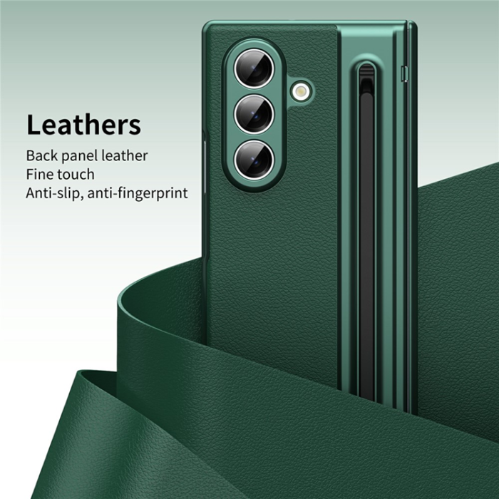 A-One Brand - Galaxy Z Fold 7 Mobilskal Matte Electroplated - Grön