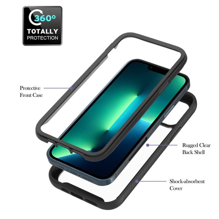 OEM - iPhone 15 Pro Mobilskal YB PC Anti-Drop - Svart