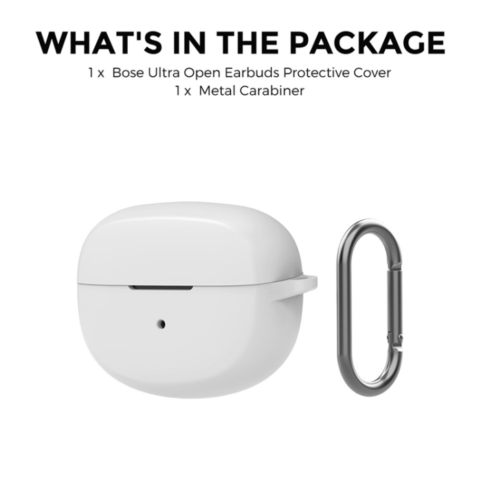 AHASTYLE - AHASTYLE Bose Ultra Open Earbuds Skal med Karbinhake WG147