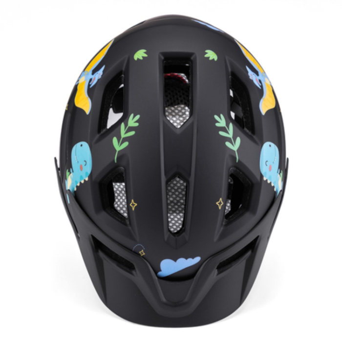 Wozinsky - Wozinsky MTB Barncykelhjälm med Avtagbart Visir XS - Svart