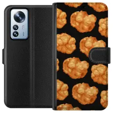 Gustaf - Pl&aring;nboksfodral till Xiaomi 12 Pro med Nuggets