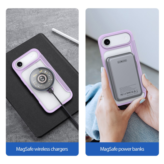 Dux Ducis - Dux Ducis iPhone Air Plånboksfodral MagSafe Skin X Pro Kickstand