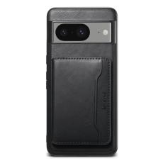 DENIOR - DENIOR Google Pixel 8 Pl&aring;nboksfodral Konstl&auml;der Svart