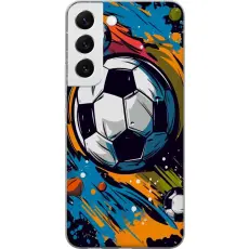 Gustaf - Mobilskal till Samsung Galaxy S22+ 5G med Fotbollar