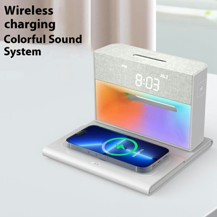 OEM - 3in1 Multifunktionell Trådlös Laddare Apple och Samsung