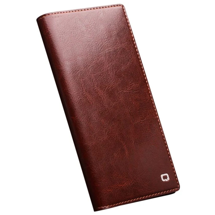 QIALINO - QIALINO Galaxy S23 Ultra Plånboksfodral Äkta Läder