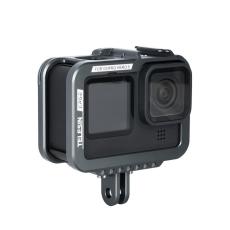 TELESIN - TELESIN AT1102 Aluminium Mobilskal f&ouml;r GoPro Hero 10/9 - Svart
