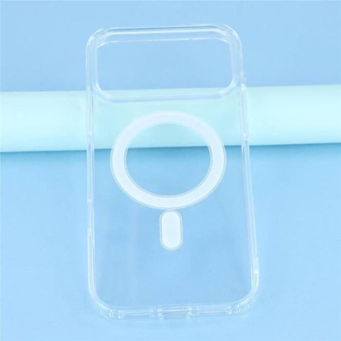 A-One Brand - iPhone 17 Pro Mobilskal MagSafe TPU Acrylic - Transparent