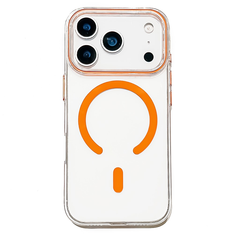 iPhone 17 Pro Mobilskal MagSafe TPU + PC - Orange | 2353 | AlltMobil