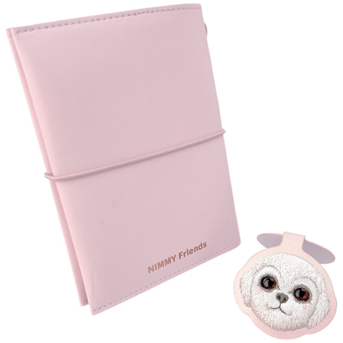 NIMMY - Nimmy 2in1-Set Notebook och Penna New Big-Eye Cute Pets 2.0 Dog - Rosa