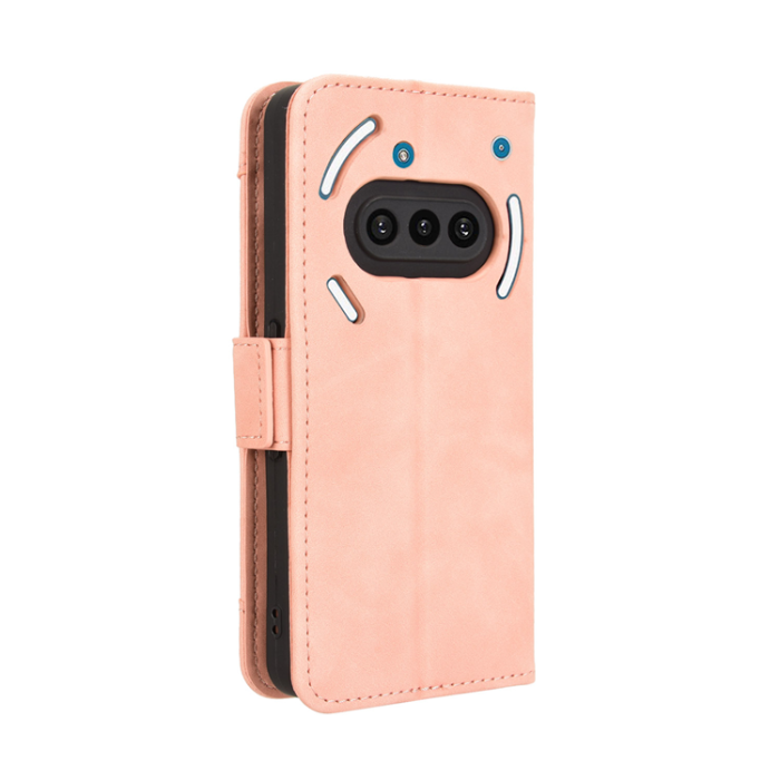 A-One Brand - Nothing Phone (3a) Plånboksfodral Läder - Rosa