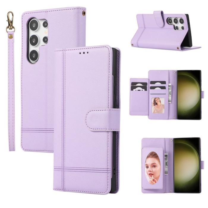 OEM - Mobilfodral för Samsung Galaxy S26 Ultra TKonstläder - Lila