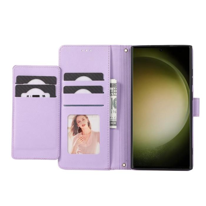 OEM - Mobilfodral för Samsung Galaxy S26 Ultra TKonstläder - Lila