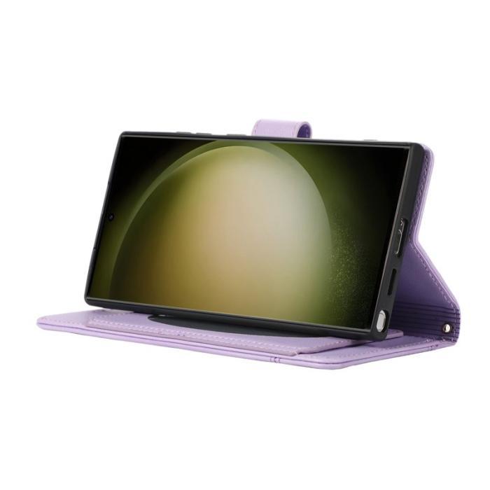 OEM - Mobilfodral för Samsung Galaxy S26 Ultra TKonstläder - Lila