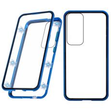 OEM - Mobilskal f&ouml;r Samsung Galaxy S26 Plus Dubbel-sidigt h&auml;rdat glas - Bl&aring;