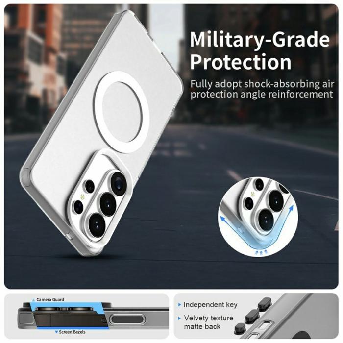 OEM - Mobilskal för Samsung Galaxy S26 Ultra Magnetiskt Anti Drop - Vit