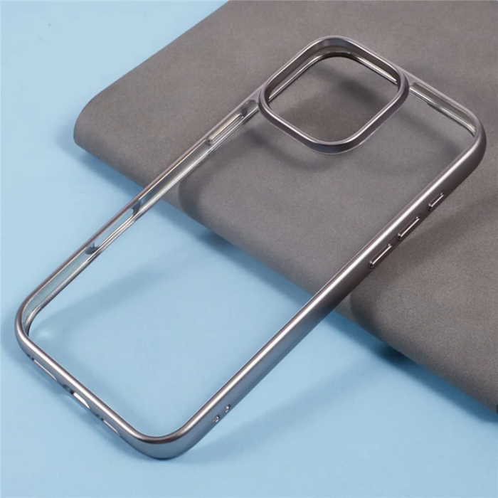 KIGC - KIGC iPhone 16 Pro Max Mobilskal Ice Silk - Titan