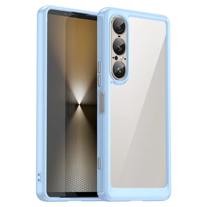 OEM - Sony Xperia 1 VII Mobilskal Acrylic TPU - Blå