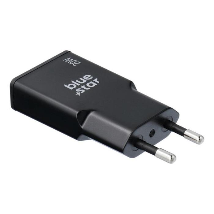 Blue Star - Blue Star Snabbladdare PD 20W USB-C GaN QC4.0 3A - Svart