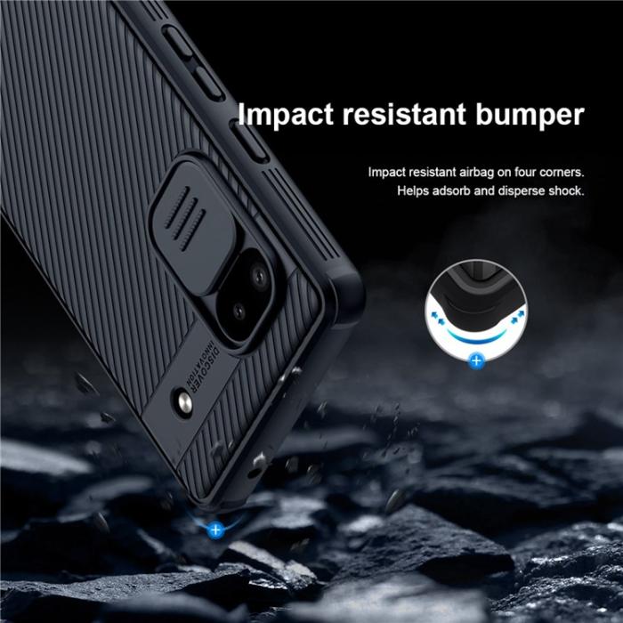 Nillkin - Nillkin Google Pixel 6a Skal CamShield Pro Series - Svart